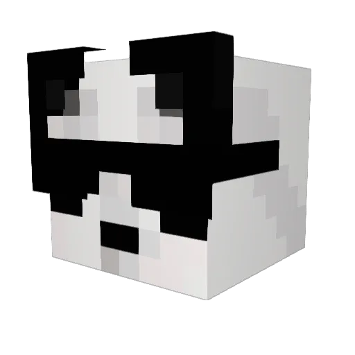 Noodle1559 Minecraft avatar head, 3D render
