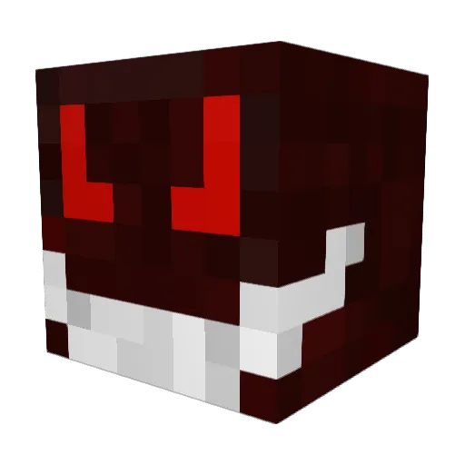 Noodlx1 Minecraft avatar head, 3D render