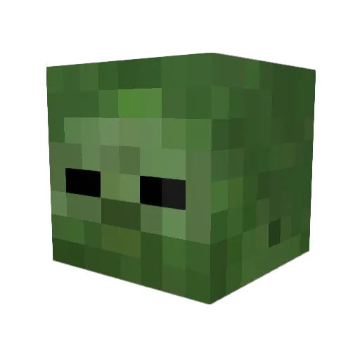 Nooji93 Minecraft avatar head, 3D render