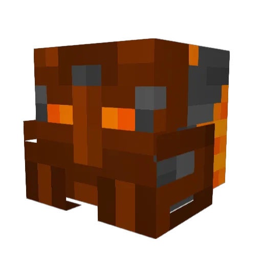 NookTS Minecraft avatar head, 3D render