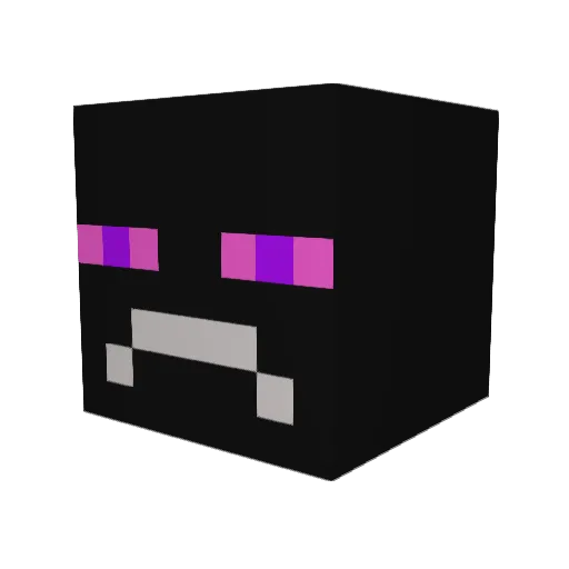 Nookeh Minecraft avatar head, 3D render