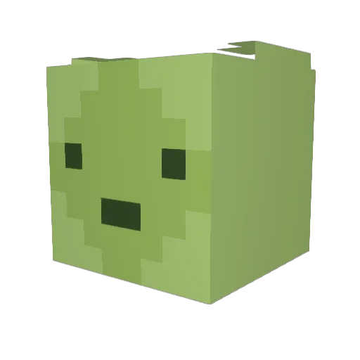 Nooomzoom Minecraft avatar head, 3D render