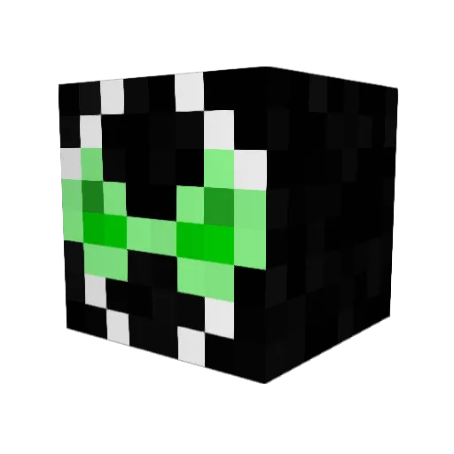 NoopaDoop Minecraft avatar head, 3D render