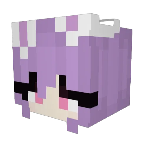 Nootropics920 Minecraft avatar head, 3D render