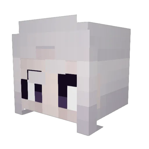 Noova_Art Minecraft avatar head, 3D render