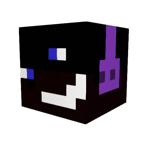 Nope0311 Minecraft avatar head, 3D render