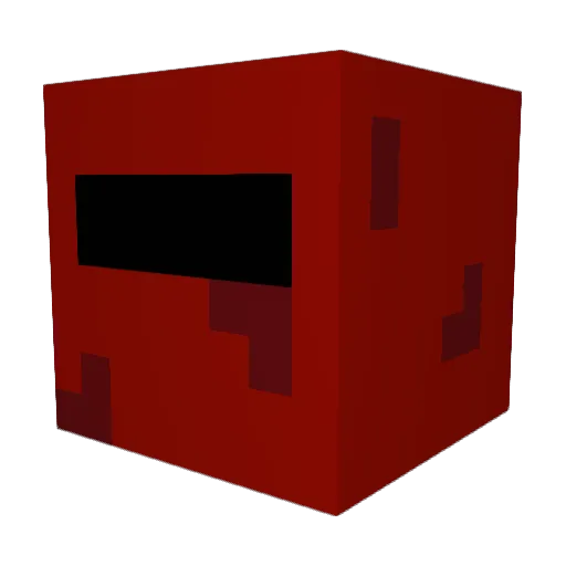 Nope_Nojoke Minecraft avatar head, 3D render
