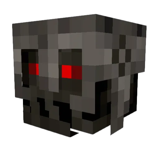 NoppaBot Minecraft avatar head, 3D render