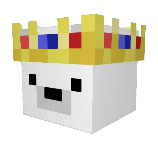 NorCalMom24 Minecraft avatar head, 3D render