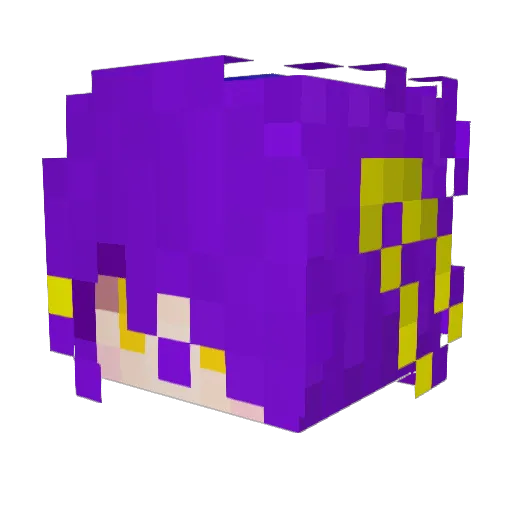 NorGestrel Minecraft avatar head, 3D render