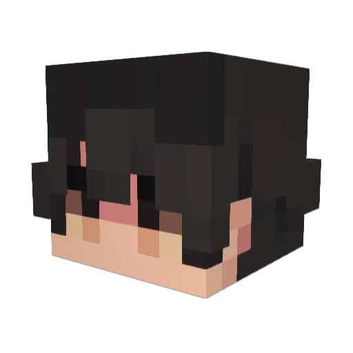 Nor_Satyam Minecraft avatar head, 3D render