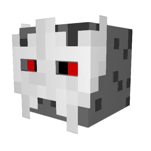 Nord8 Minecraft avatar head, 3D render