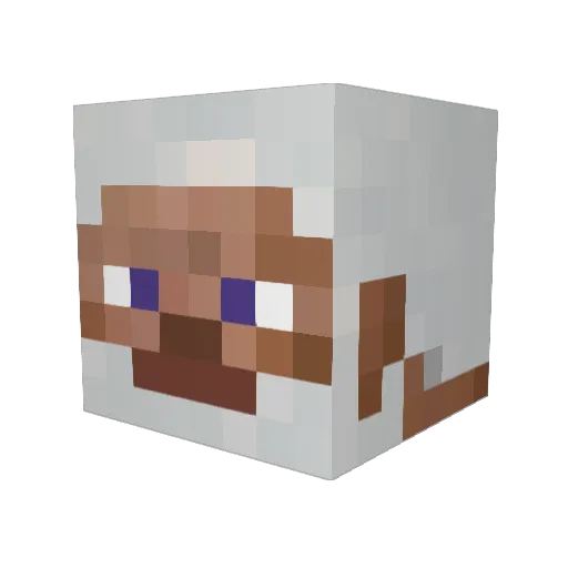 NordicArrow Minecraft avatar head, 3D render