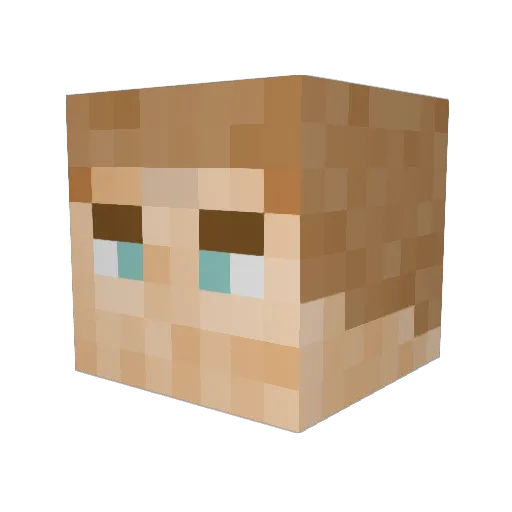 NordicStorm1 Minecraft avatar head, 3D render