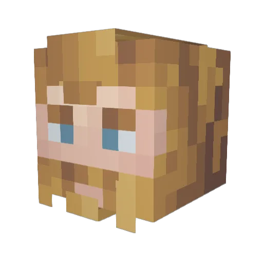 Nordic_Stew Minecraft avatar head, 3D render