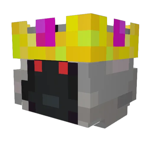 Nordin_Int Minecraft avatar head, 3D render