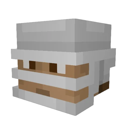 Nordor Minecraft avatar head, 3D render