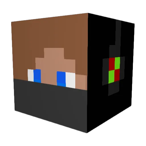 Nordstroem1234 Minecraft avatar head, 3D render