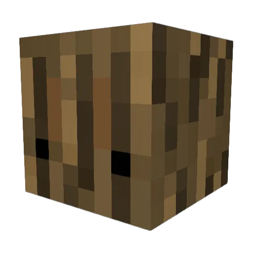 Nordyyy Minecraft avatar head, 3D render