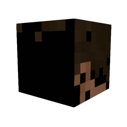 Norems Minecraft avatar head, 3D render