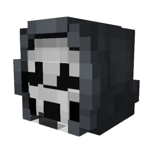 Nori_77 Minecraft avatar head, 3D render