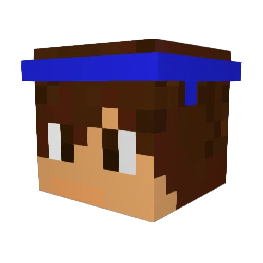 Norik_HD Minecraft avatar head, 3D render
