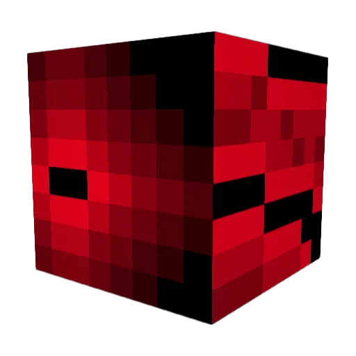Norisoo Minecraft avatar head, 3D render