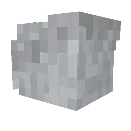 NormKapinsky Minecraft avatar head, 3D render