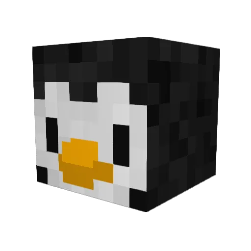 NormalMCplayer13 Minecraft avatar head, 3D render