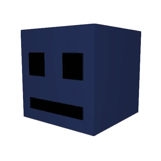Normal_Name12 Minecraft avatar head, 3D render
