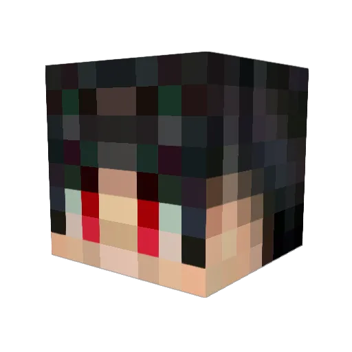 Norman0969 Minecraft avatar head, 3D render