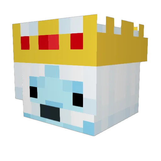 Norman748 Minecraft avatar head, 3D render