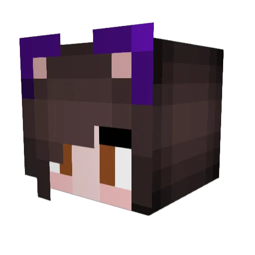 Normandy15 Minecraft avatar head, 3D render