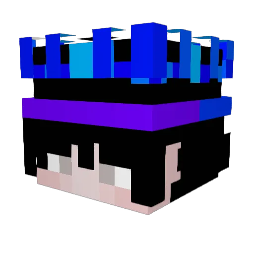 Norona_ARA Minecraft avatar head, 3D render