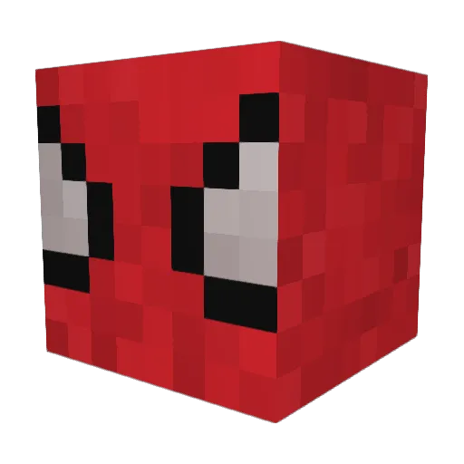 NorrinRaddd Minecraft avatar head, 3D render