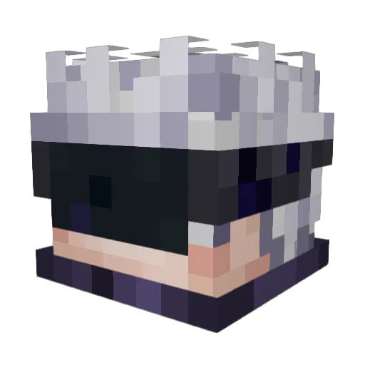 Norroot Minecraft avatar head, 3D render