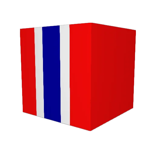 Norrway Minecraft avatar head, 3D render
