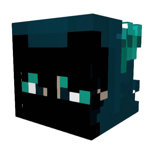 Norsukka Minecraft avatar head, 3D render