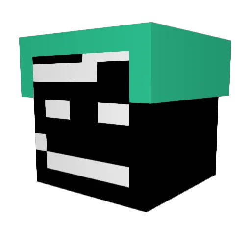 Norsut Minecraft avatar head, 3D render