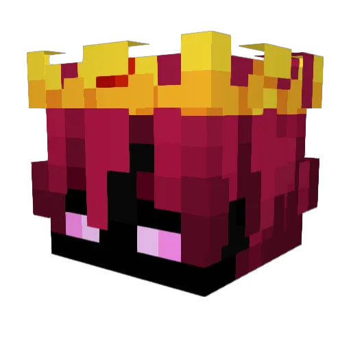 North4U Minecraft avatar head, 3D render