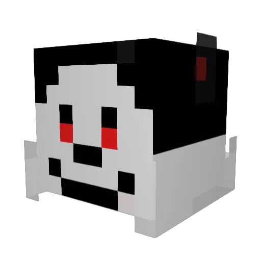NorthLemon_ Minecraft avatar head, 3D render