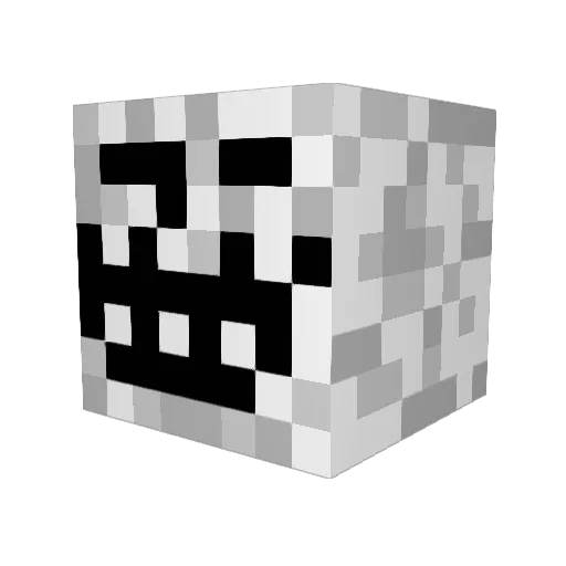 NorthTHC Minecraft avatar head, 3D render
