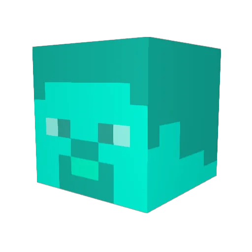 NorthTrap Minecraft avatar head, 3D render