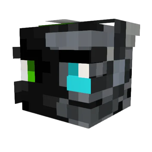 NorthernTales Minecraft avatar head, 3D render