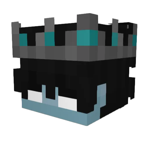 Northian_King Minecraft avatar head, 3D render