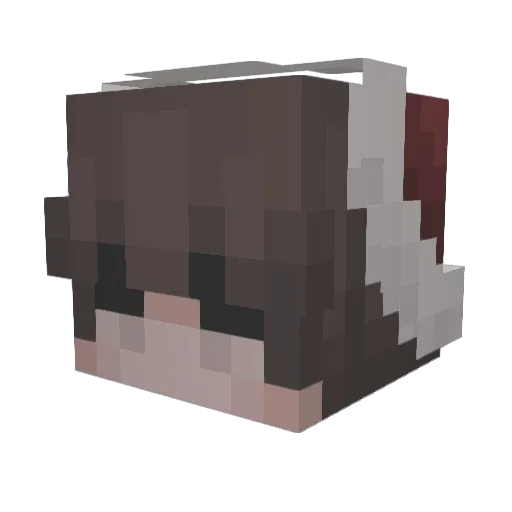 Northland Minecraft avatar head, 3D render