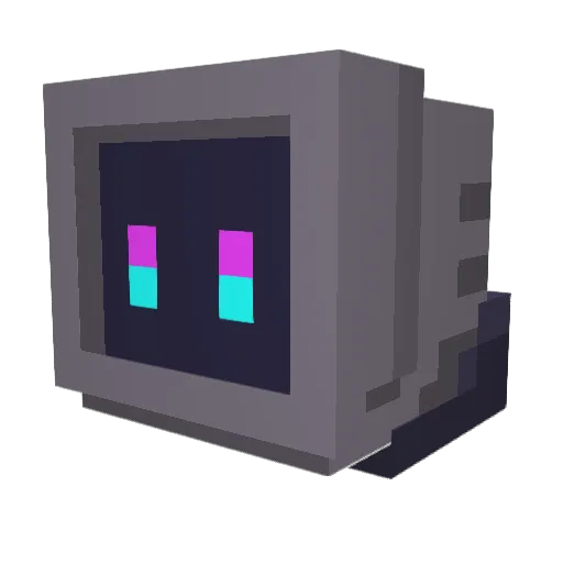 Northward_3 Minecraft avatar head, 3D render