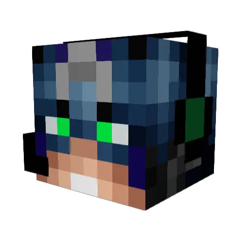 Nortiboi99 Minecraft avatar head, 3D render