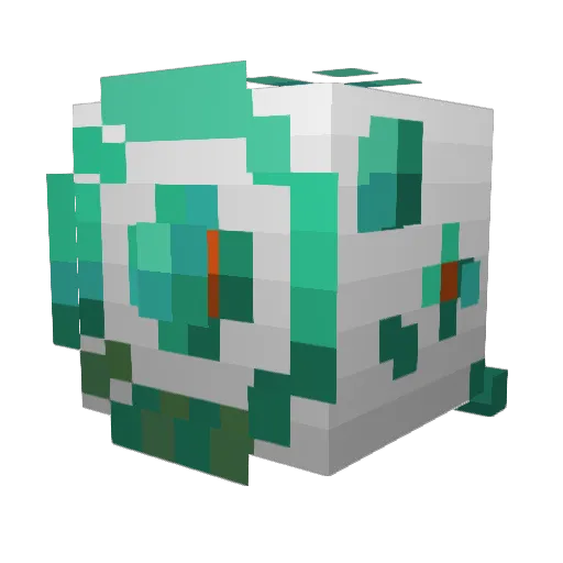 Norto22 Minecraft avatar head, 3D render