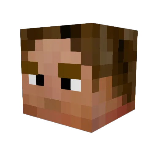 NorycPravus Minecraft avatar head, 3D render